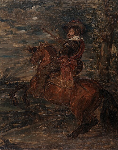 Esquisse du comte-duc d'Olivares, , Gustave Vanaise