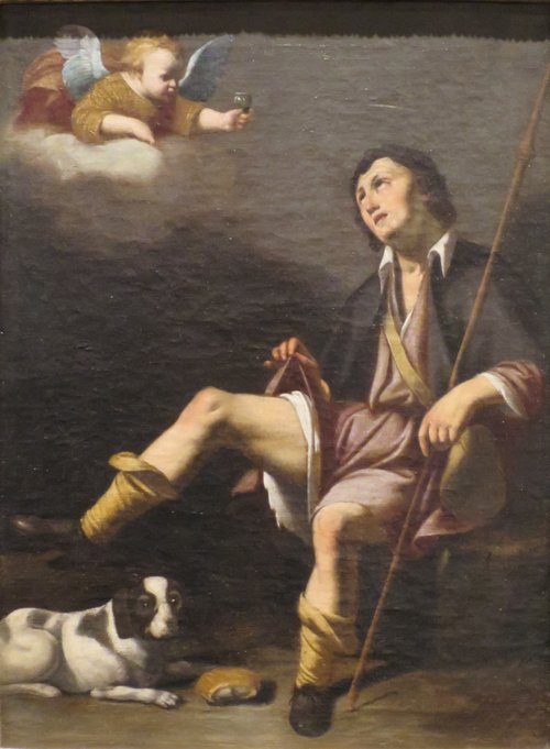 Saint Roch and the Angel, 1610, Guy François
