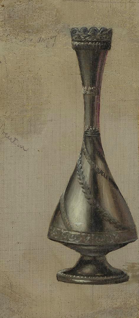 Study of Silver Vase, 1870, Martin Johnson Heade