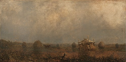 High Tide on the Marshes, 1872, Martin Johnson Heade
