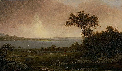 Paysage du Rhode Island, 1859, Martin Johnson Heade