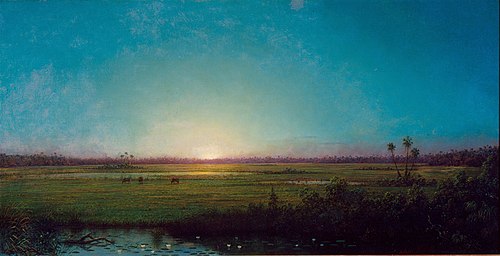 Crépuscule, 1886, Martin Johnson Heade