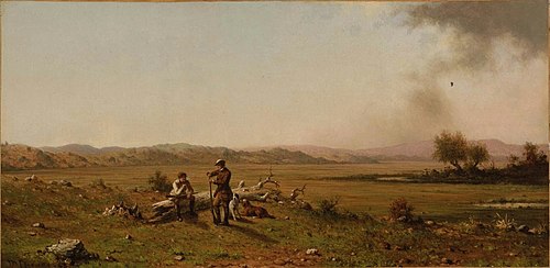 Chasseurs au repos, 1863, Martin Johnson Heade