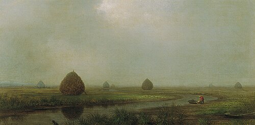 Marais de Jersey, 1874, Martin Johnson Heade