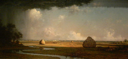Marshfield Meadows, Massachusetts, 1866, Martin Johnson Heade