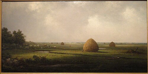 Vue de Marshfield, 1865, Martin Johnson Heade