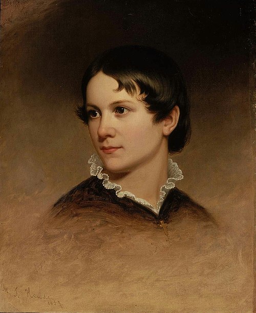 Mary Rebecca Clark, 1857, Martin Johnson Heade