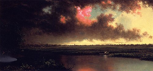 On the San Sebastian River, Florida, 1883, Martin Johnson Heade