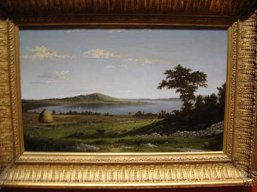 Rhode Island Shore, 1858, Martin Johnson Heade