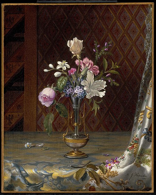 Vase of Mixed Flowers, 1872, Martin Johnson Heade