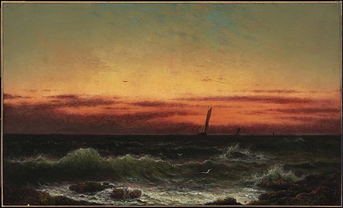 Off Shore: After the Storm, 1862, Martin Johnson Heade
