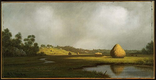 Salt Marshes, Newburyport, Massachusetts, , Martin Johnson Heade