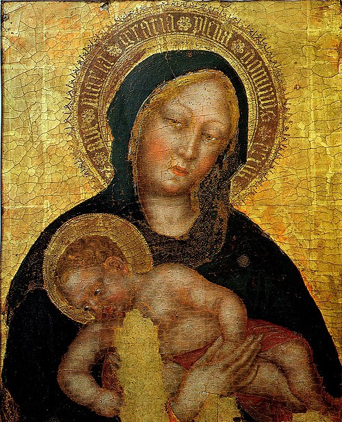 Madonna with Child, 1400, Gentile da Fabriano