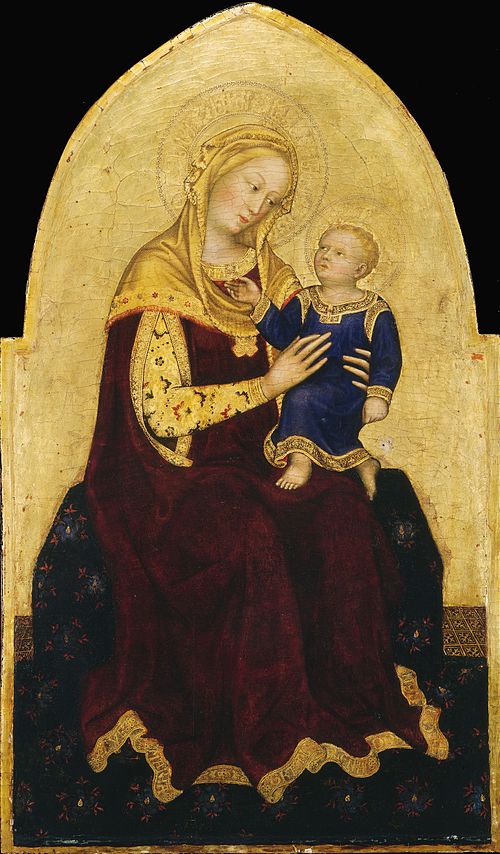 Madonna, 1420, Gentile da Fabriano