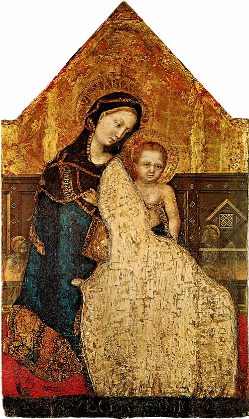 Madonna with Child, 1426, Gentile da Fabriano