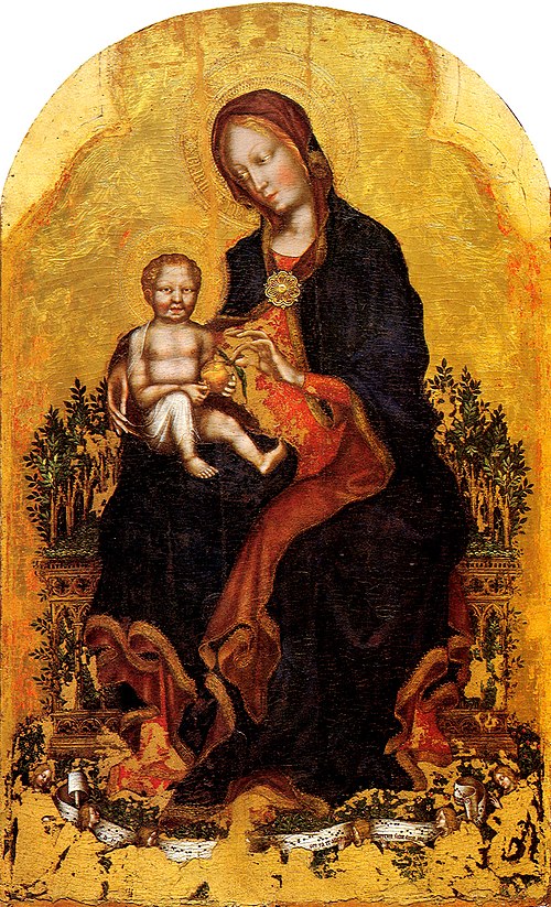 Madonna with Child, 1405, Gentile da Fabriano