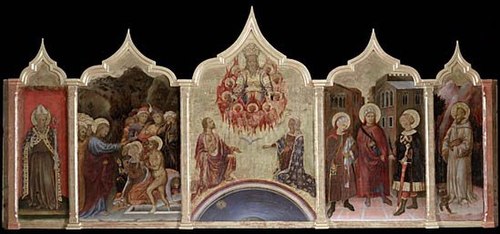 Polyptych of Intercession, 1420, Gentile da Fabriano