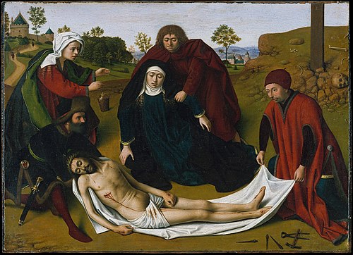 La Lamentation, 1450, Petrus Christus