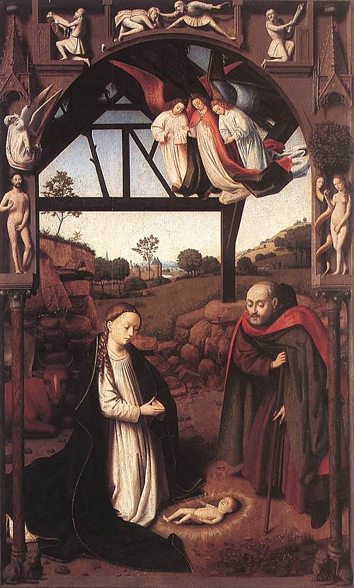 Adoration of the Christ Child, 1452, Petrus Christus