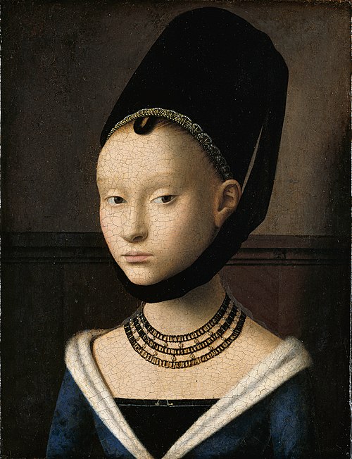 Portrait d'une jeune fille, 1470, Petrus Christus
