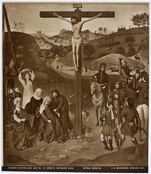 Calvarie, 1450, Petrus Christus