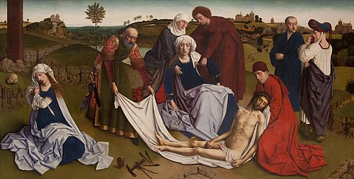 La Lamentation, 1455, Petrus Christus