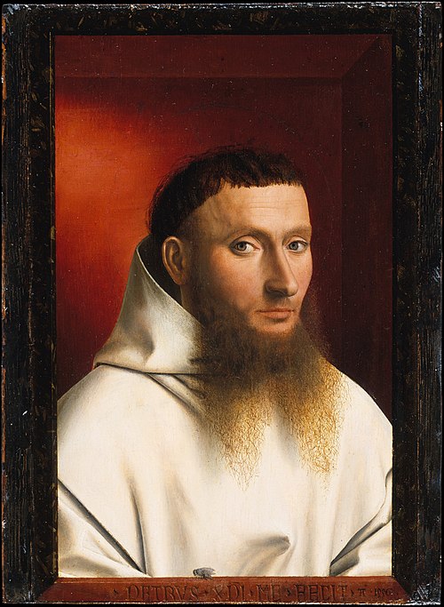 Portrait d'un Chartreux, 1446, Petrus Christus