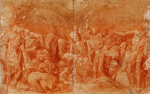 Allégorie macabre, 1517, Rosso Fiorentino