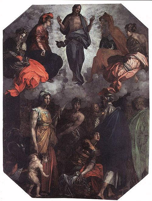 Le Christ ressuscité en gloire, 1529, Rosso Fiorentino