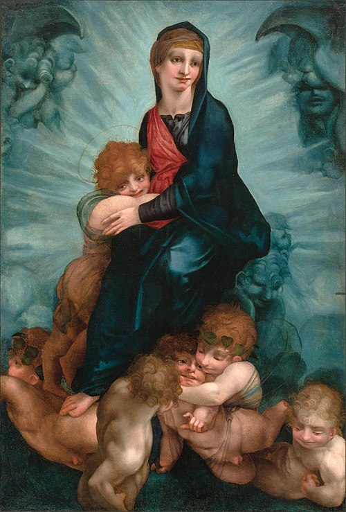 Vierge aux anges, 1517, Rosso Fiorentino