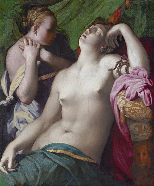 La Mort de Cléopâtre, 1527, Rosso Fiorentino