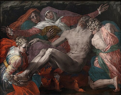 Le Christ mort, 1536, Rosso Fiorentino