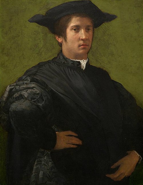 Portrait d'homme, 1522, Rosso Fiorentino
