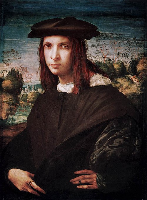 Portrait d'un jeune homme, 1517, Rosso Fiorentino