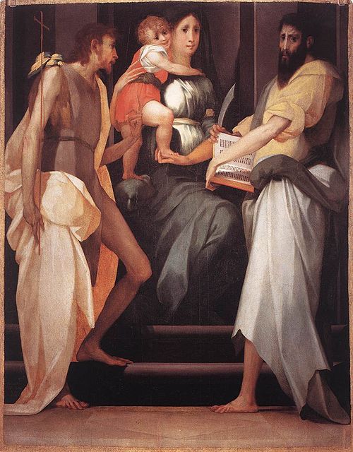 retable de Villamagna, 1521, Rosso Fiorentino