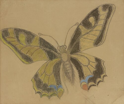 Butterfly (Old World Swallowtail), 1897, Stanisław Wyspiański