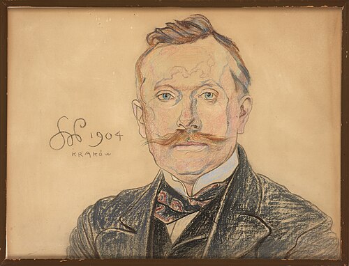 Portret doktora Jana Raczyńskiego, 1904, Stanisław Wyspiański