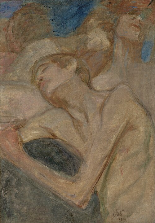 Composition (Study of Nudes), 1900, Stanisław Wyspiański