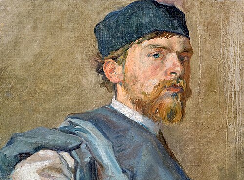 Self-portrait., 1903, Stanisław Wyspiański