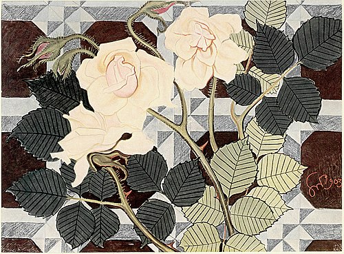 Roses, 1903, Stanisław Wyspiański
