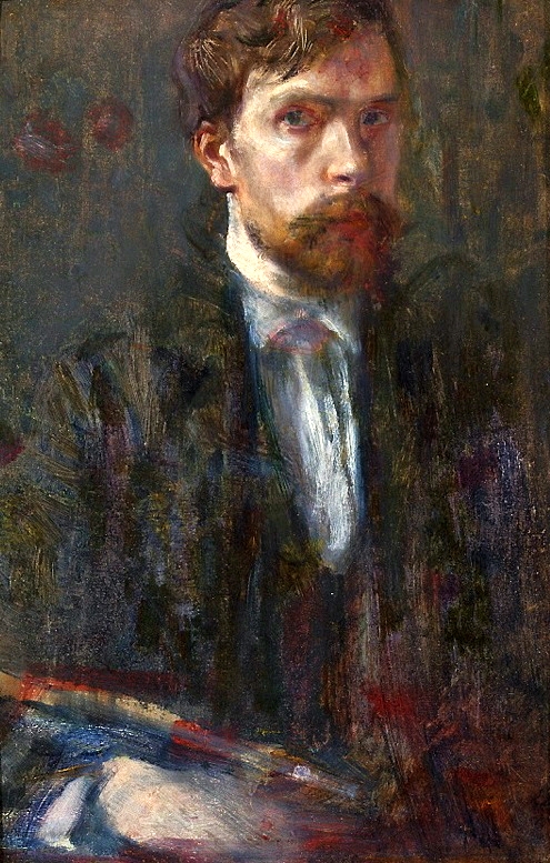 Autoportrait, 1893, Stanisław Wyspiański