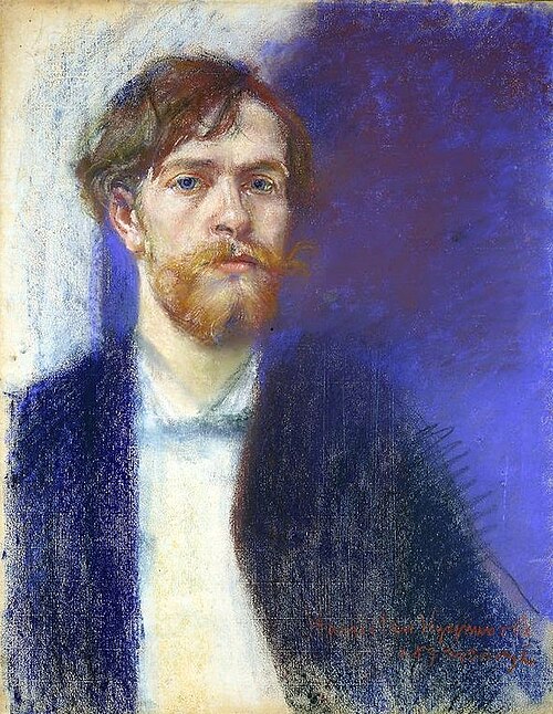 Autoportrait, 1894, Stanisław Wyspiański