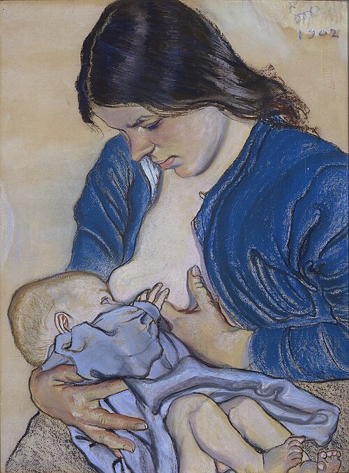 La Maternité, 1902, Stanisław Wyspiański