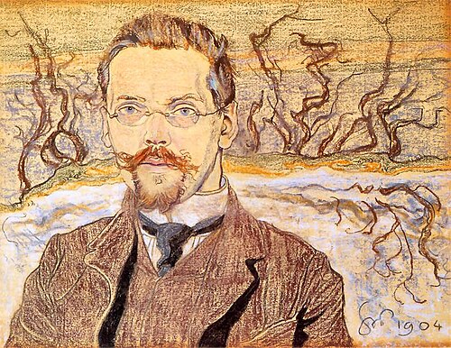 Portrait of Franciszek Krzyształowicz, 1904, Stanisław Wyspiański