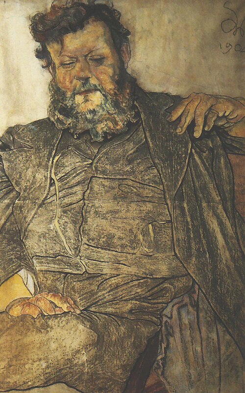 Portrait of Jan Stanisławski, 1904, Stanisław Wyspiański