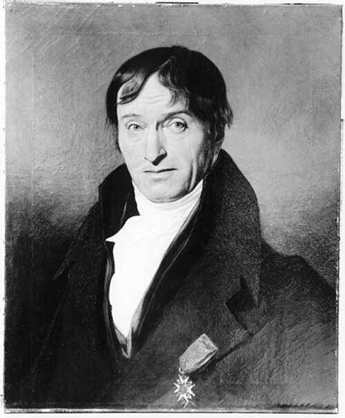 Bildnis eines Herrn Hirzel in Paris, 1820, Hans Jakob Oeri