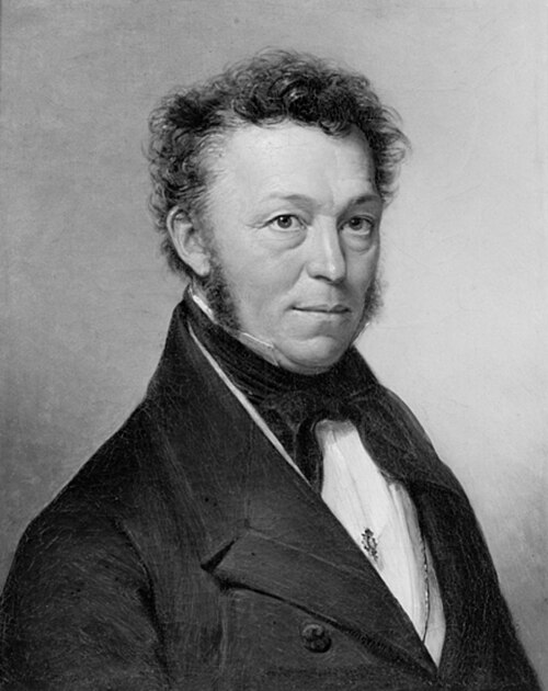 Bildnis des Vergolders Gottlob Bernhard aus Stuttgart (getauft 1792), , Hans Jakob Oeri