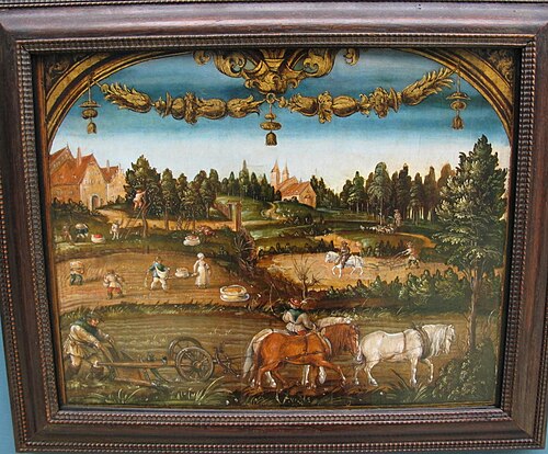 Labors of the Months: September, 1520, Hans Wertinger