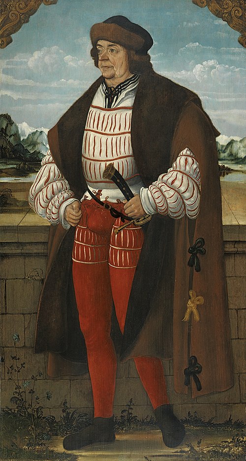The Court Jester known as "Knight Christoph", 1515, Hans Wertinger