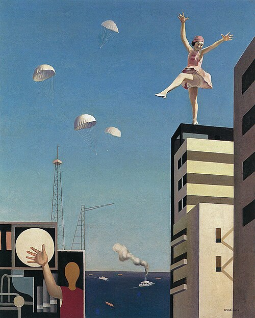 Make-up outside the Window, 1930, Harue Koga